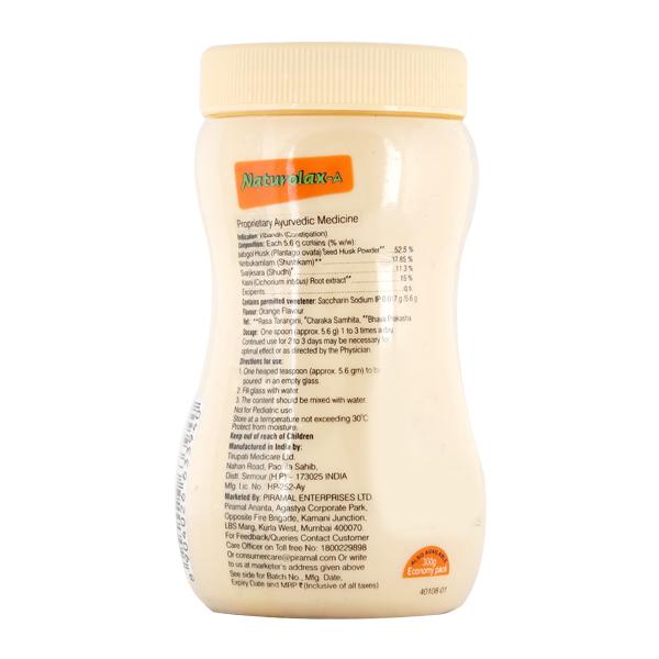 Naturolax-A Isabgol Husk Powder | Effective for Constipation